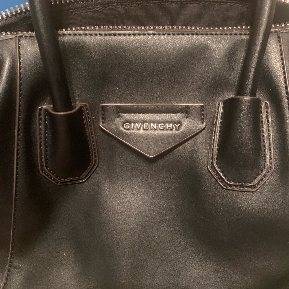 Givenchy Black Leather Detail
